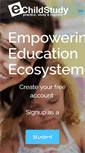 Mobile Screenshot of echildstudy.com