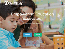 Tablet Screenshot of echildstudy.com